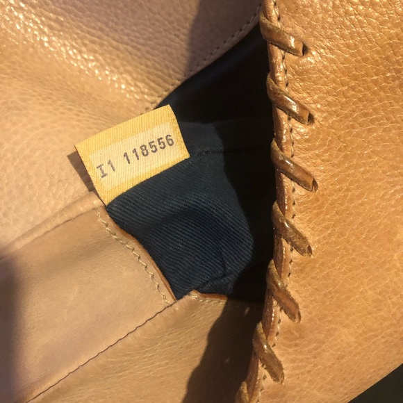 Authenic! Rare! Dooney and Bourke Whip Stitch Leather Handbag - Picture 12 of 14